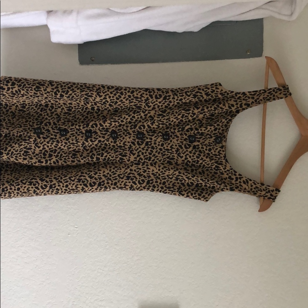 Leopard print dress